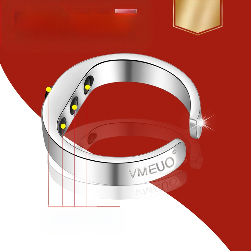 Brățară metalică VMEUO, cu text, design simplu, unisex