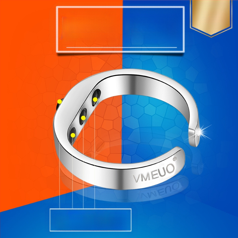 Brățară metalică VMEUO, cu text, design simplu, unisex