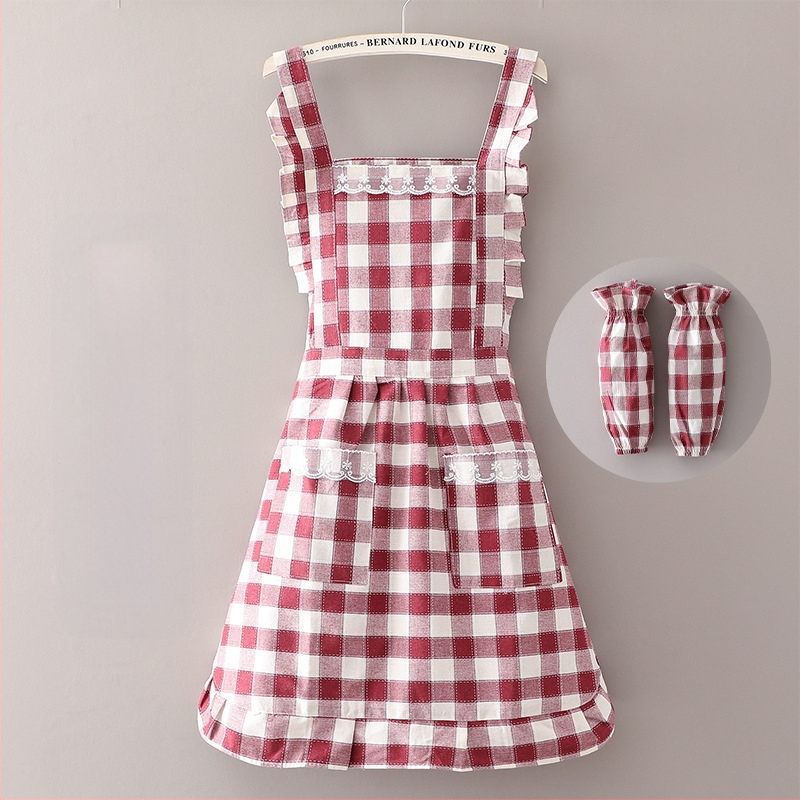 Haojin Vászon Ujjatlan Kötény – Anti-Folt, Konyhai Munkaruha, Divatos, Légáteresztő