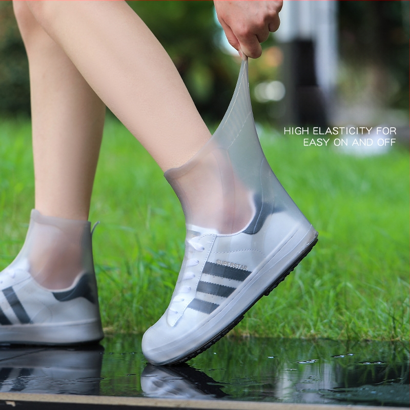 Meijia Rainproof vandeniui atsparūs lietaus batų uždangalai — sutvirtinti, neslidu, atsparūs dėvėjimui, lauke, įvairių aukščių variantai (ilgi, aukšti, vidutiniai, žemi)