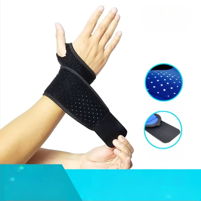 Wrap-around kompresinis riešo dirželis badmintonui — Jin Chen, okcloth, suaugusieji