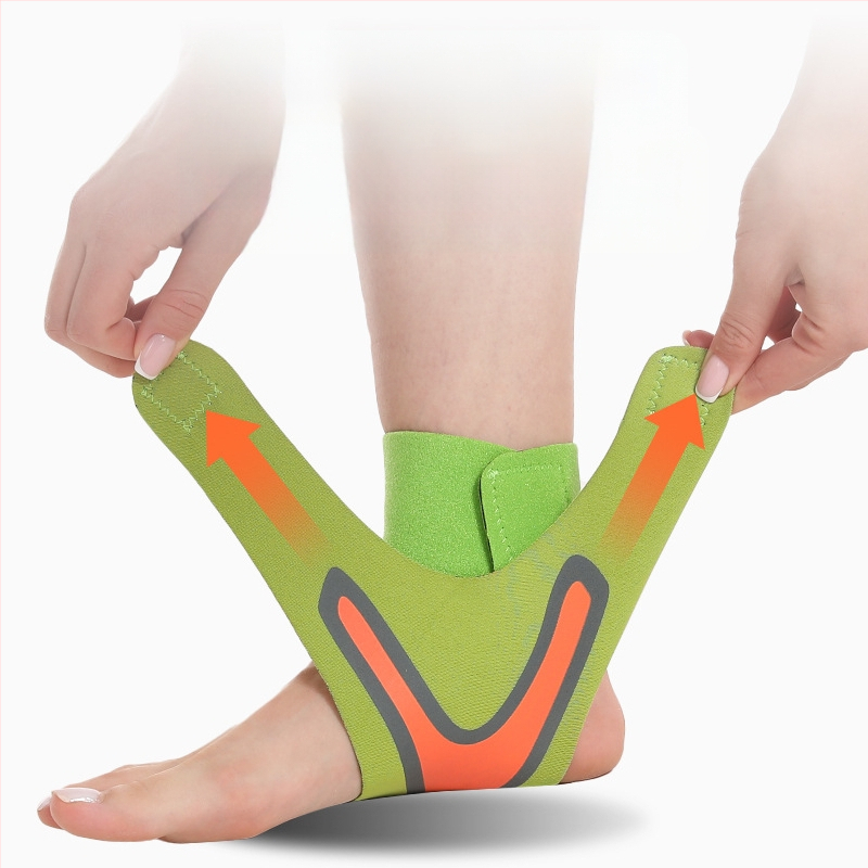 Kulkšnies apsauga su kompresija – plonas dizainas, universalus, tinkama krepšiniui ir bėgiojimui, medžiaga SBR, kategorija: kulkšnies apsauga