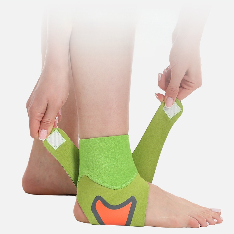 Kulkšnies apsauga su kompresija – plonas dizainas, universalus, tinkama krepšiniui ir bėgiojimui, medžiaga SBR, kategorija: kulkšnies apsauga