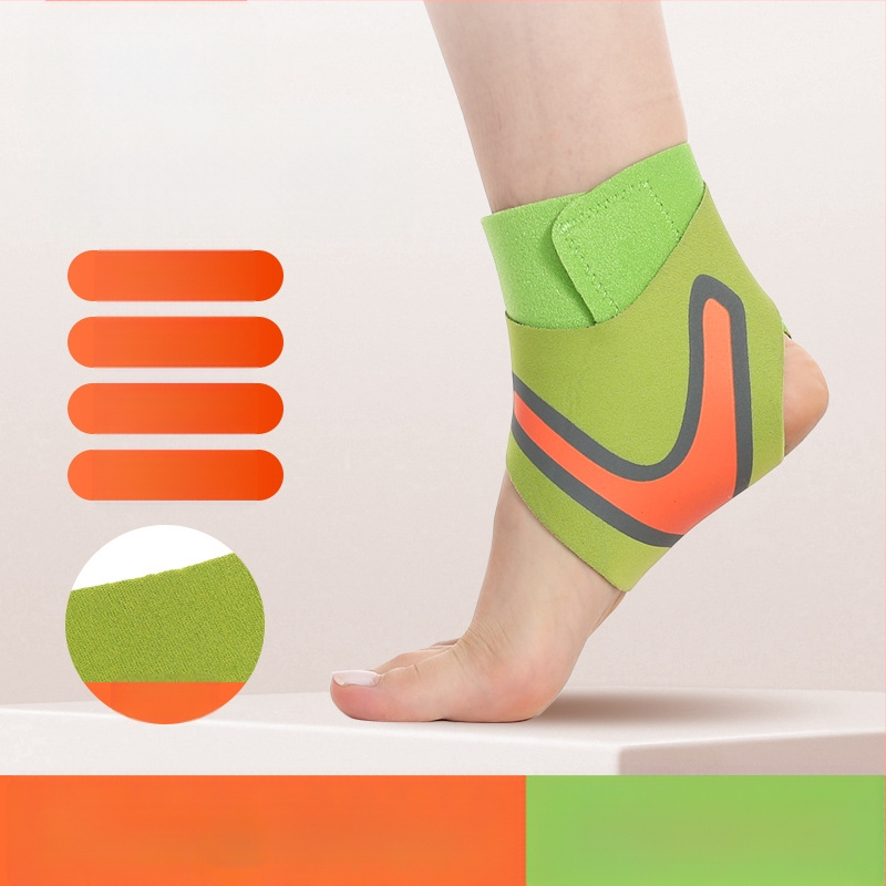 Kulkšnies apsauga su kompresija – plonas dizainas, universalus, tinkama krepšiniui ir bėgiojimui, medžiaga SBR, kategorija: kulkšnies apsauga