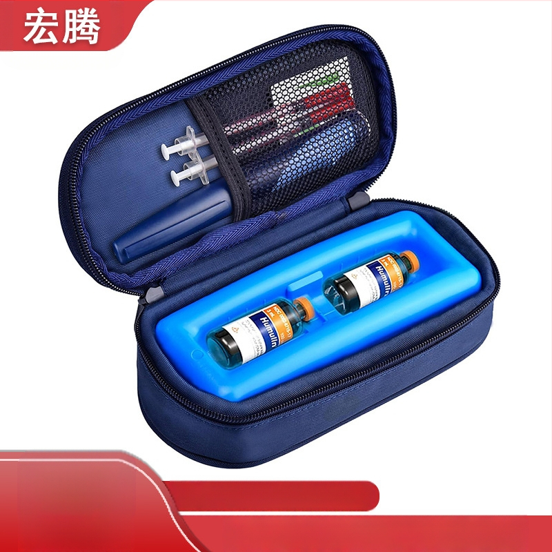 Inzulinės saugojimo krepšys su izoliacija, Oxford audinys, modelis YD-13, pritaikomas, logotipų spausdinimas įmanomas