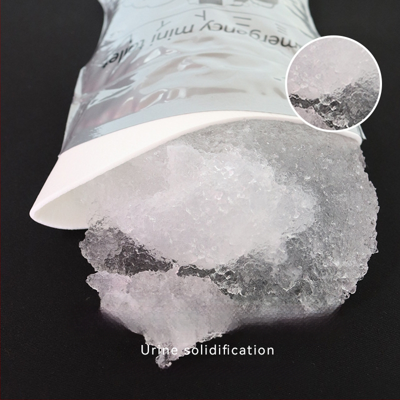 Автомобилна спешна уринна торбичка, преносима и еднократна, за мъже и жени, PE материал, капацитет 600–700 ml