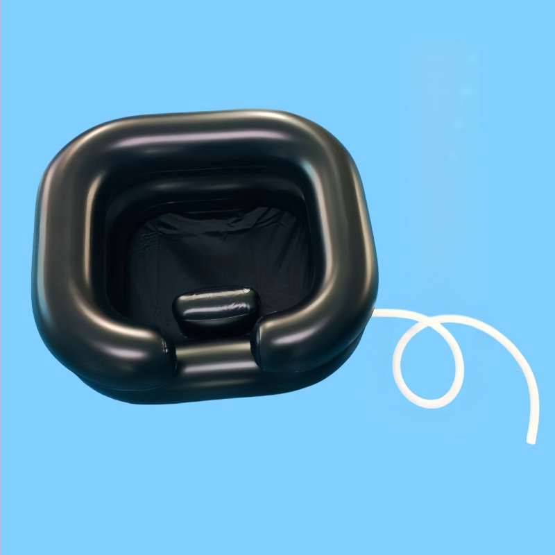 EQ PVC sulankstomas, pripučiamas šampūno baseinas suaugusiems