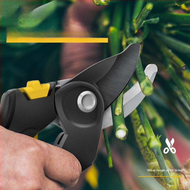 Deli ножици за подрязване със стоманени ножове SK-5, PP дръжки, за подрязване на клонки и плодни дървета