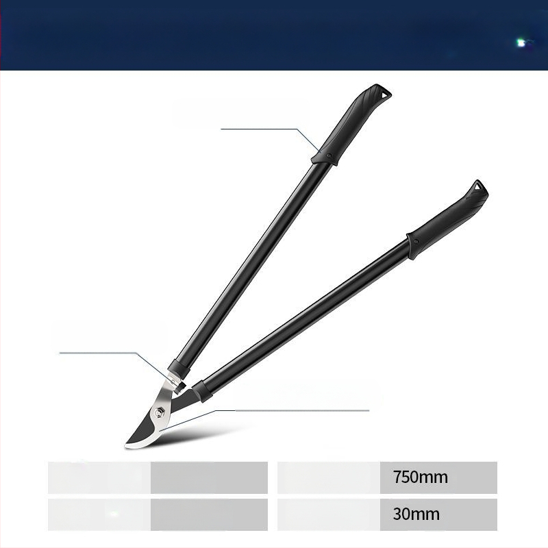 Deli ножици за подрязване със стоманени ножове SK-5, PP дръжки, за подрязване на клонки и плодни дървета