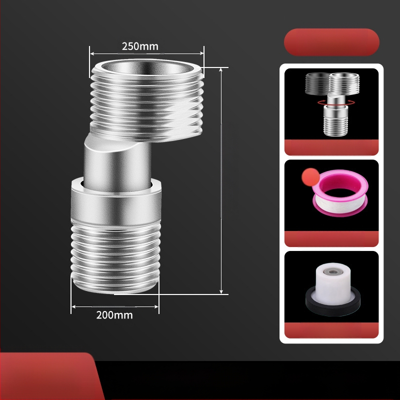 Univerzális görbült zuhanyfej, 304 rozsdamentes acélból, modern egyszerű stílus, márka Win the domineering