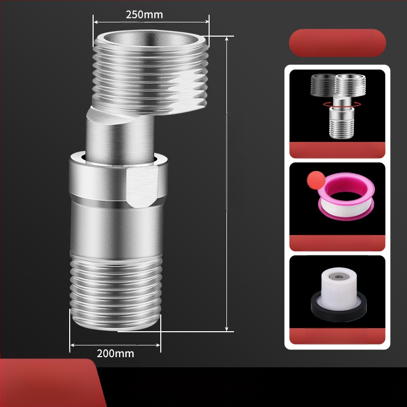 Univerzális görbült zuhanyfej, 304 rozsdamentes acélból, modern egyszerű stílus, márka Win the domineering
