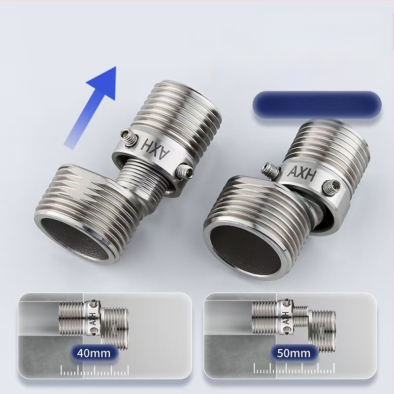 Univerzális görbült zuhanyfej, 304 rozsdamentes acélból, modern egyszerű stílus, márka Win the domineering