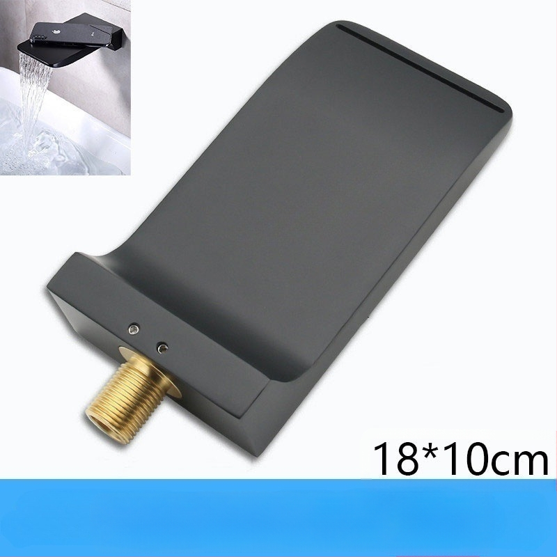 Rejtett réz csap a zuhanyhoz és mosdóhoz, menetes csatlakozás, 6 MPa, 1–80°C, modern stílus