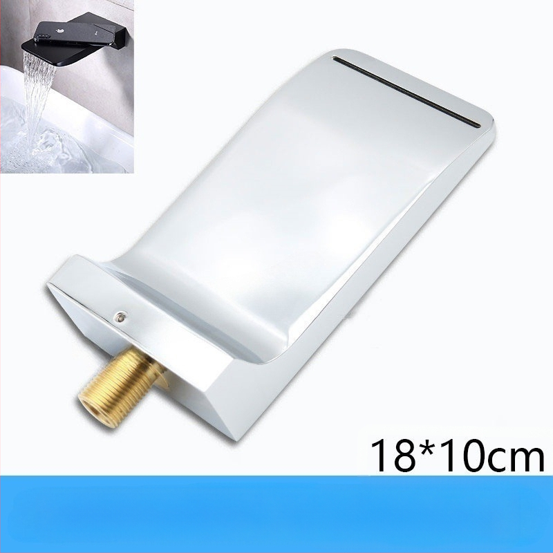 Rejtett réz csap a zuhanyhoz és mosdóhoz, menetes csatlakozás, 6 MPa, 1–80°C, modern stílus