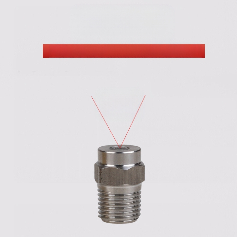 Caigong Nerūdijančio plieno purkštukas automobilių plovimo įrangai, NPT1/4 sriegis