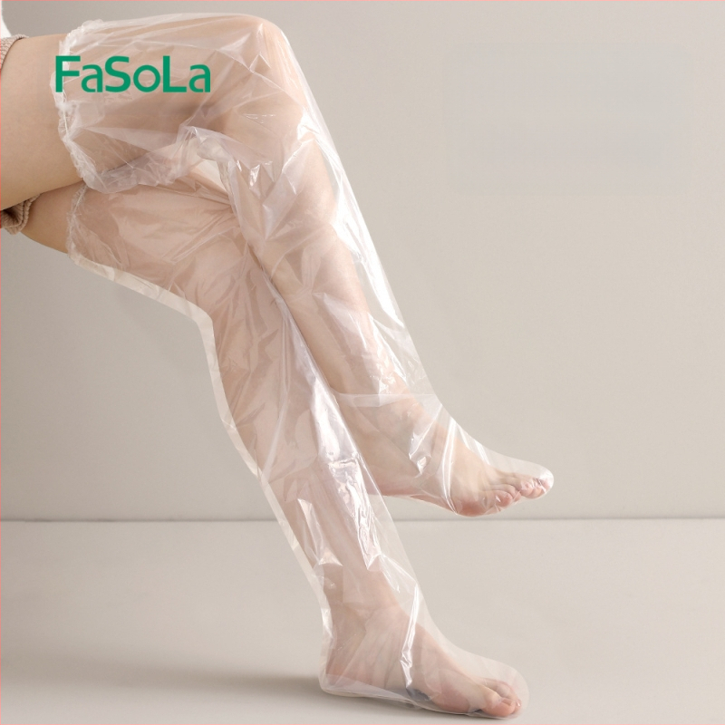 Διαφανικό περιβλημά ποδιού μιας χρήσης από PE, προστασία από σκόνη, για ενήλικες, 60 τεμάχια ανά κουτί