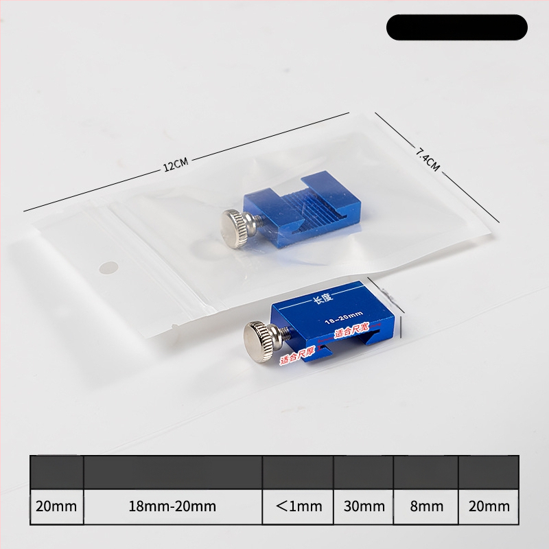 Hongpai стоманен линейник за позициониране на блок и плъзгащ водач за дървообработване