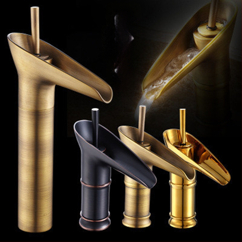 Varinis praustuvo čiaupas su keraminių disko vožtuvu, kilnojimo valdymas, karštas ir šaltas vanduo, montavimas sėdint, įvadas/išvestis M10, antikinis paviršius