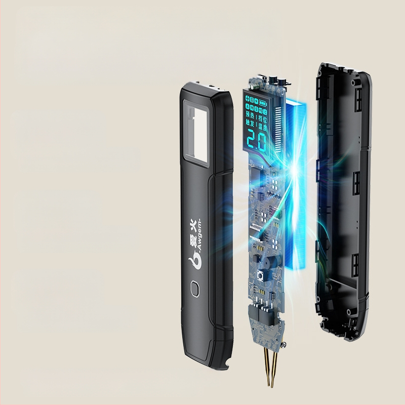 Love Fire SH2 taškų suvirinimo įrenginys | nešiojamas rankinis įrankis litijų baterijų suvirinimui, metalui ir nikeliui, 5V įėjimas, automatinė kontrolė, maitinamas baterija