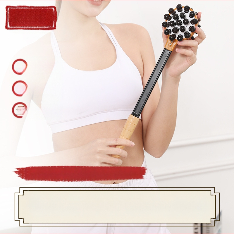 Xu nuo Fából készült masszázsbot/kalapács – otthoni használatra, 225 g, egy darab