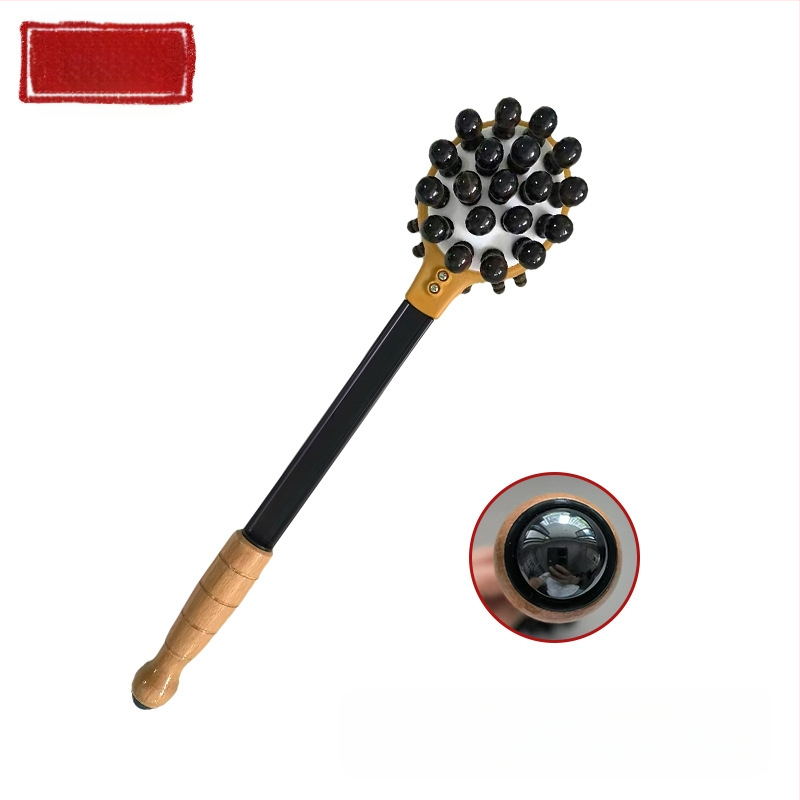 Xu nuo Fából készült masszázsbot/kalapács – otthoni használatra, 225 g, egy darab