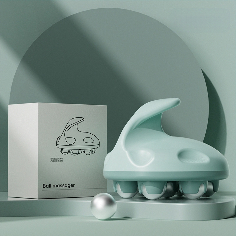 Dragon Ball cupping masažer sa sedam kuglica za trbuh, struk i listove; magnetska terapija i meridijanska četka