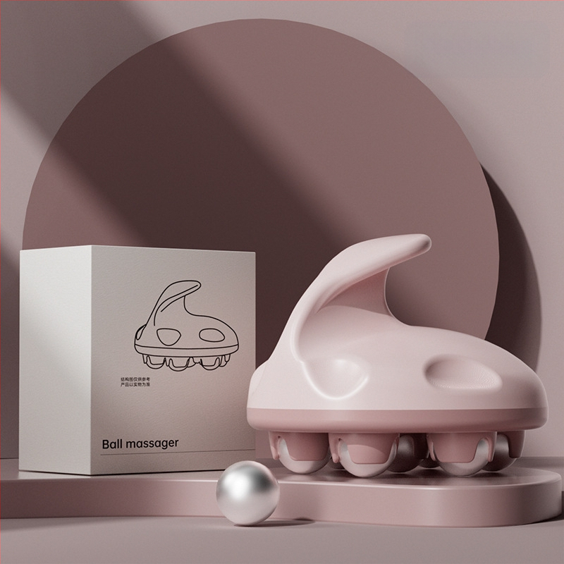 Dragon Ball cupping masažer sa sedam kuglica za trbuh, struk i listove; magnetska terapija i meridijanska četka