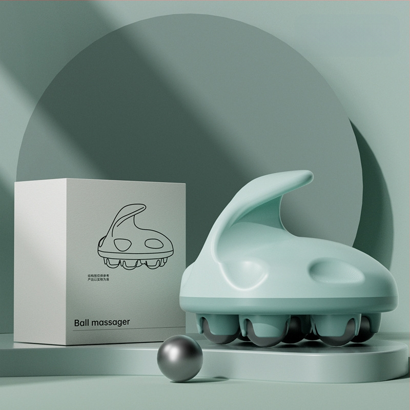 Dragon Ball cupping masažer sa sedam kuglica za trbuh, struk i listove; magnetska terapija i meridijanska četka