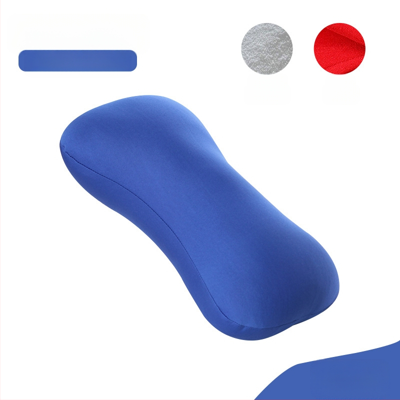 Kaulo formos pagalvė su putų dalelių užpildu, 120 g, audinys poliesterio spandeks, paprastas stilius, biurui