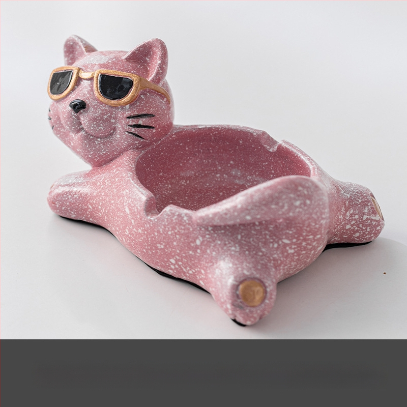 Kerámia hamutál tárolóval | kreatív stílus, rajzfilmszerű, aranyos dizájn; csomagolás 100 darab