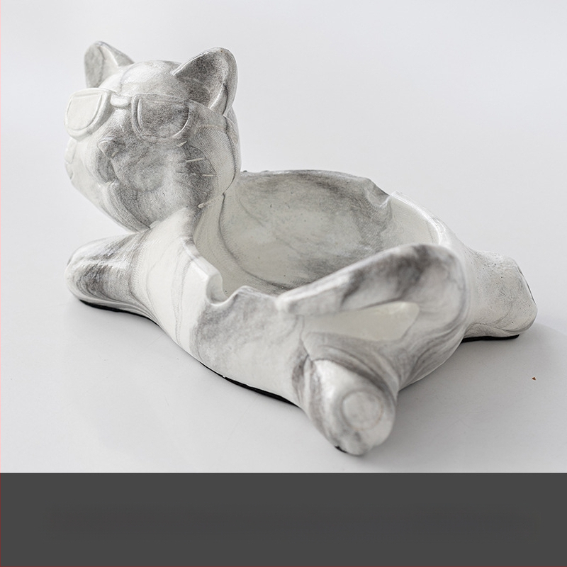 Kerámia hamutál tárolóval | kreatív stílus, rajzfilmszerű, aranyos dizájn; csomagolás 100 darab