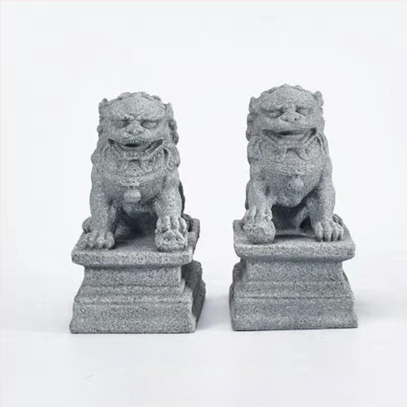 Μίνι άγαλμα Βούδα για ενυδρείο, διακοσμητικό πέτρινο Βούδα με Wenchang Pavilion, διακόσμηση βραχώδους κήπου