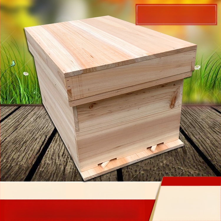Гнездна и основна рамка за пчеларство, дървена от китайски смърч, полуготови, съвместими с китайски и италиански пчели