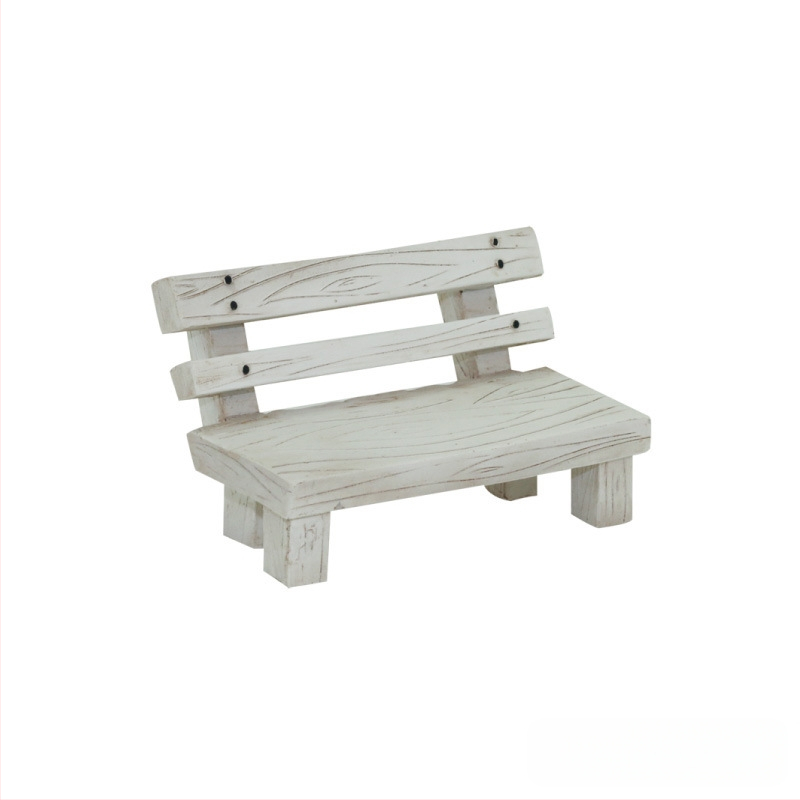 South Academy Chuanfang derva mini kėdė dekoratyvinis elementas mikro kraštovaizdžiams ir sukulentų vazonėliams • medžiaga: derva • gamybos procesas: dervos procesas • stilius: paprastas