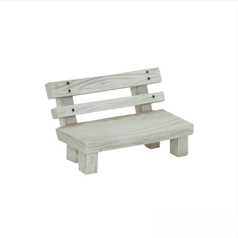 South Academy Chuanfang derva mini kėdė dekoratyvinis elementas mikro kraštovaizdžiams ir sukulentų vazonėliams • medžiaga: derva • gamybos procesas: dervos procesas • stilius: paprastas