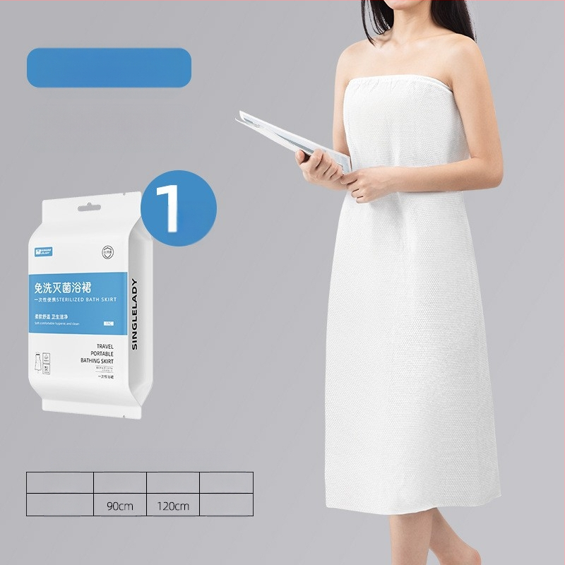 Shock Vaikų vienkartinis vonios chalatas ir rankšluostis, neaustas audinys, 95% poliesteris, greitas džiūvimas, sugeria, unisex, rudens sezonai