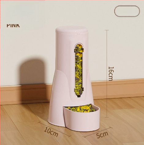 Plastmasas hamstera ūdens pudelīte ar bumbiņas dozatoru un pakarināmu turētāju, 100 g