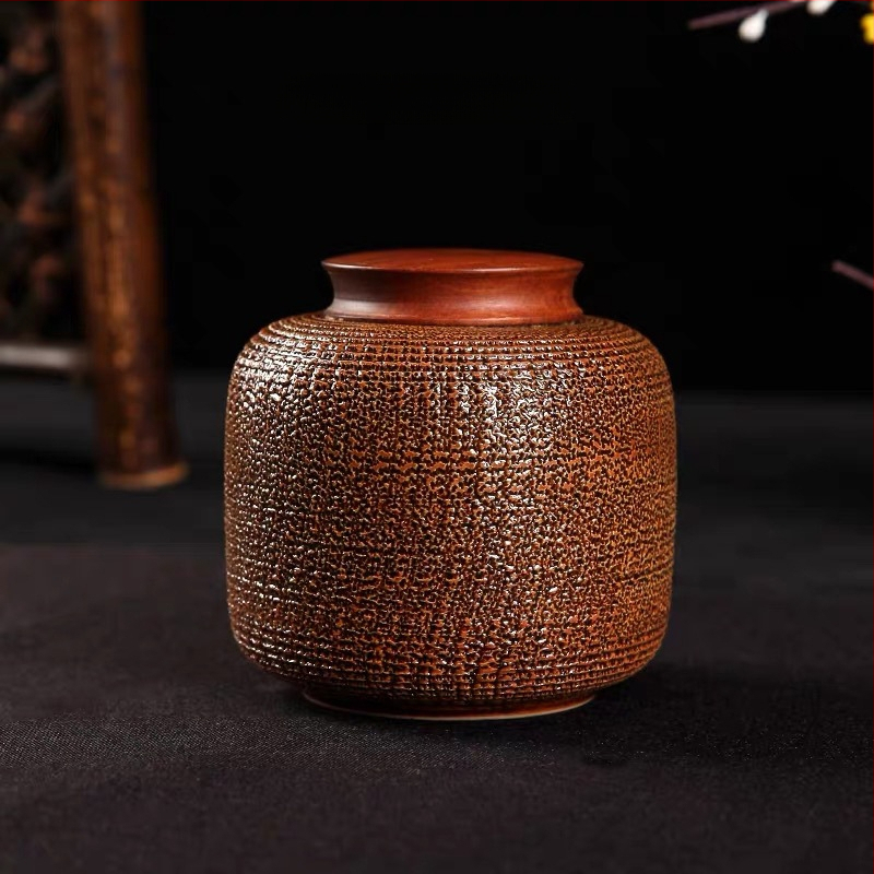 Keraminė celadon arbatos laikymo tara, sandariai uždaryta, prekinis ženklas Yiyun, dovanų dėžutė