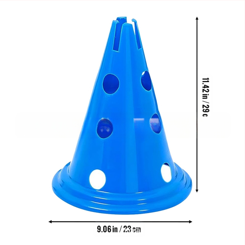 Maca treniravimo priemonė — PVC/PE kliūčių lazda futbolo mankštai ir judrumui