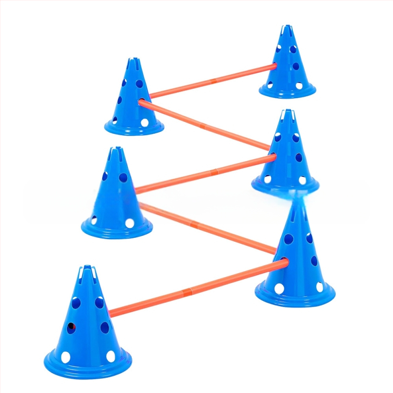 Maca treniravimo priemonė — PVC/PE kliūčių lazda futbolo mankštai ir judrumui