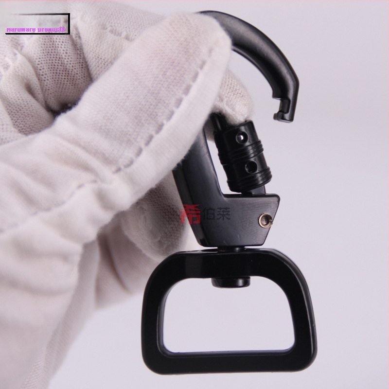 Hebrew Тип D, квадратен край, цинкова сплав, бързосваляща катарама със заключване за дрехи