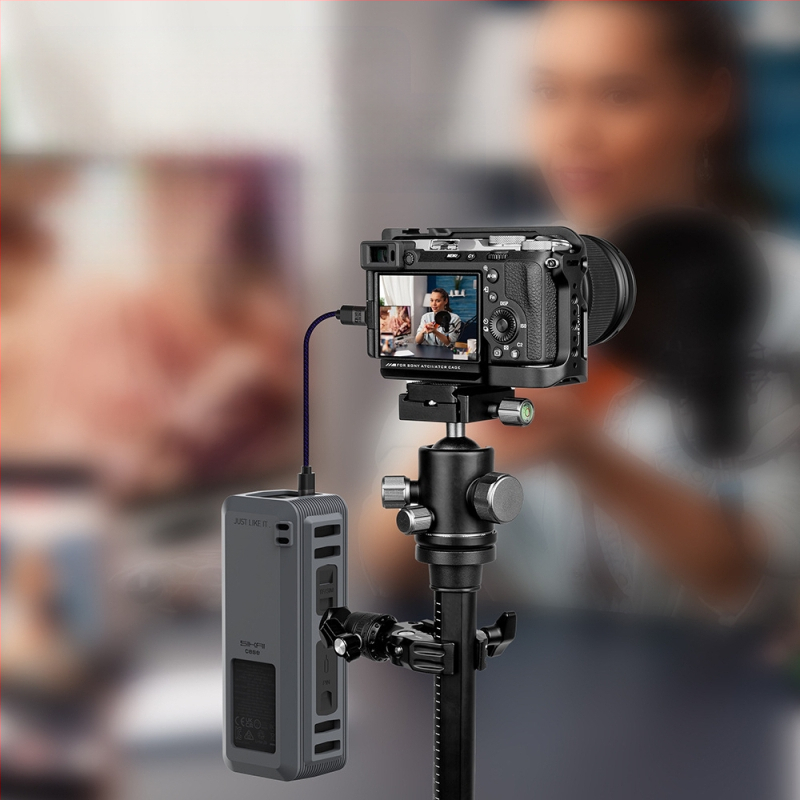 SIKAI Power Bank apsauga Anker 737 — silikoninis dėklas, suderinamas su 737, baterija neįtraukta