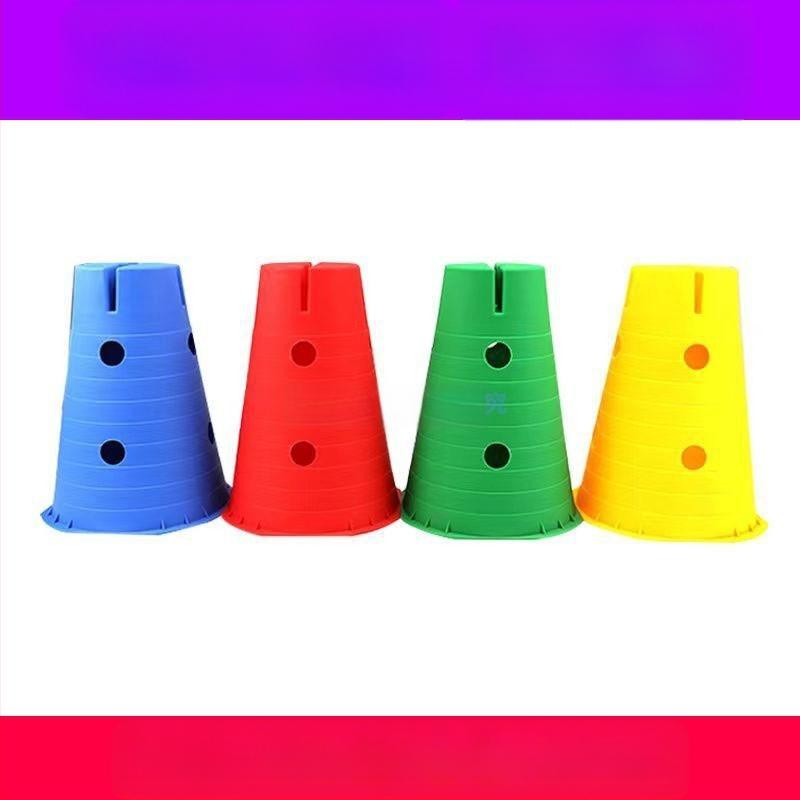 Sensorinės integracijos treniravimo priemonės: su skylėmis kibiras su plokščiu viršumi, vaikų įranga – Prekės ženklas: wuzhe; Medžiaga: Kita; Tinkamas sportas: Futbolas