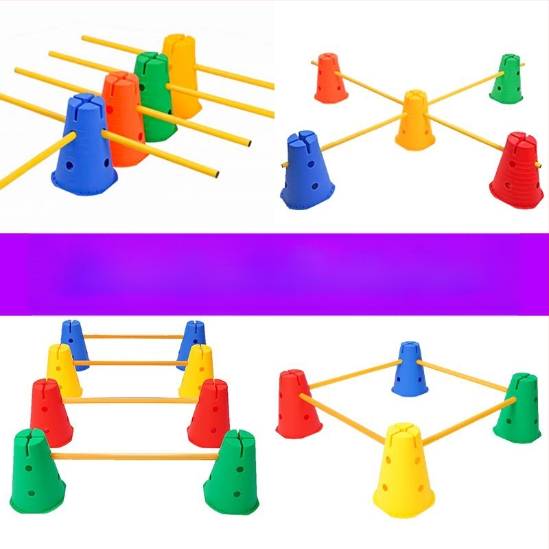 Sensorinės integracijos treniravimo priemonės: su skylėmis kibiras su plokščiu viršumi, vaikų įranga – Prekės ženklas: wuzhe; Medžiaga: Kita; Tinkamas sportas: Futbolas