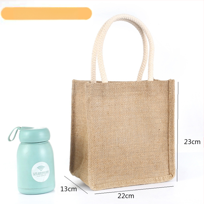 Juto pirkinių krepšys – atspari vandeniui, didelė talpa, ekologiška, pritaikoma