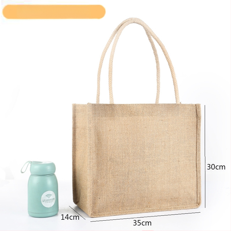 Juto pirkinių krepšys – atspari vandeniui, didelė talpa, ekologiška, pritaikoma