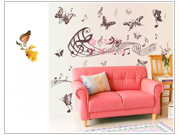 DF5090 Mula Castle Cartoon falidész murál, PVC anyag, Cartoon/Anime mintázat, vízálló falikép, dekoratív funkció