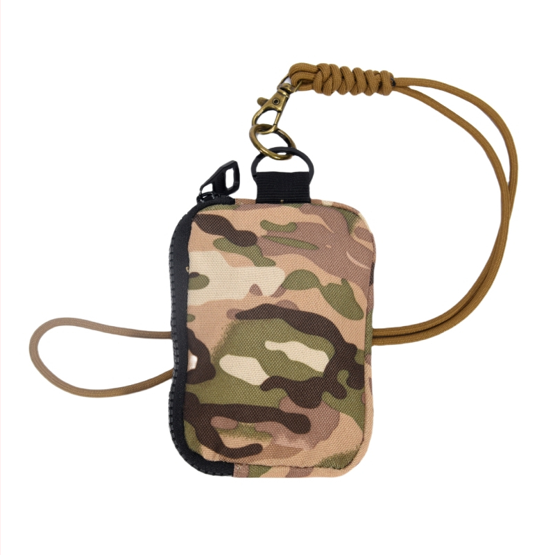 Vanjska višenamjenska torbica na kaiš – za slušalice, ključeve, kartice i novčanik; Oxford platno, podstava od poliestera, unisex, ljeto 2024