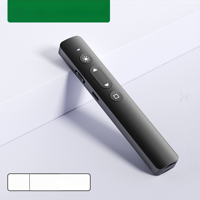 Xinlin PPT писалка за превъртане на страници с лазерен указател, зареждаща, ABS корпус, универсална съвместимост, лого отпечатано