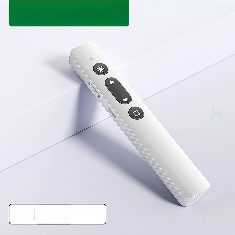 Xinlin PPT писалка за превъртане на страници с лазерен указател, зареждаща, ABS корпус, универсална съвместимост, лого отпечатано